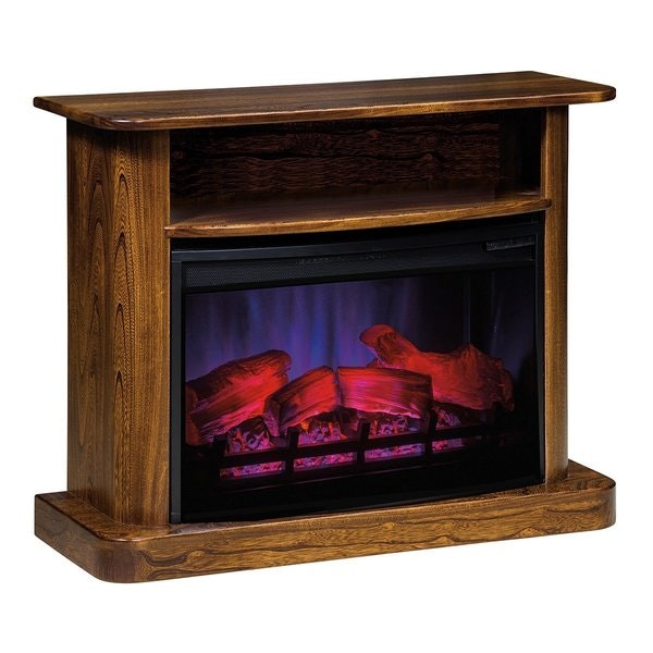 Amish Gardiners Fireplace TV Stand