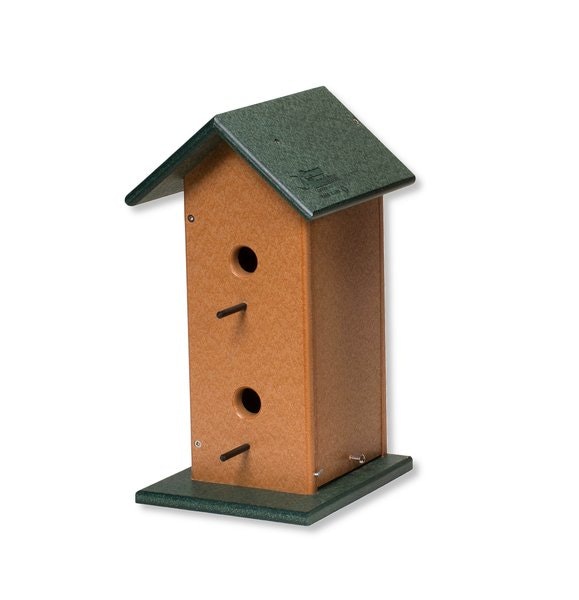 Amish Made Poly Lumber Double Wren House