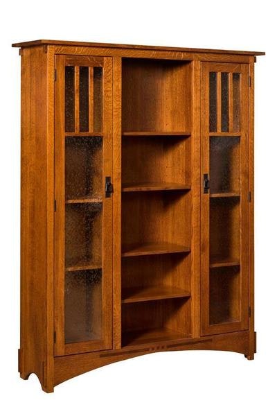 Amish Mission Custom Bookcase