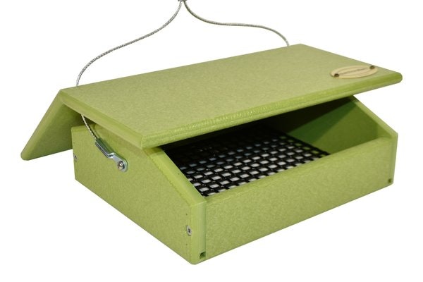 Amish Made Large Suet Feeder Upside Down in Poly Lumber