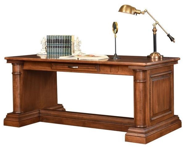 Amish Stonespire Library Table Desk