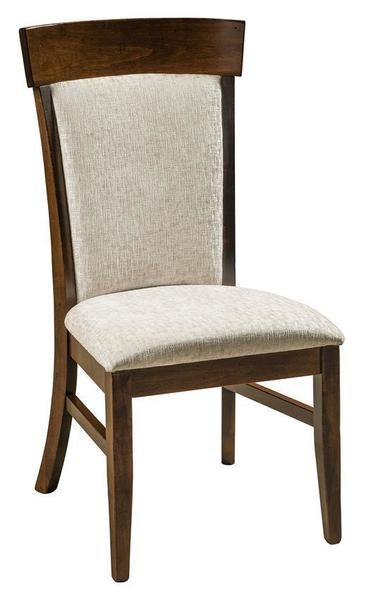 Amish Handcrafted Hollins Upholstered Dining Chair