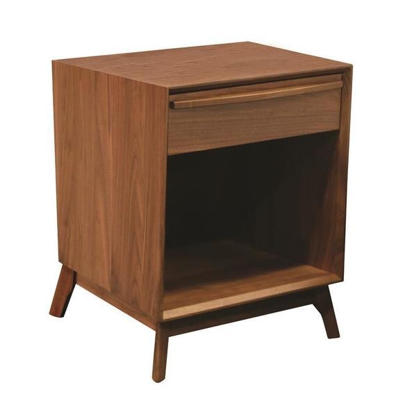 Amish Hastingwood Mid-Century Modern Open Nightstand