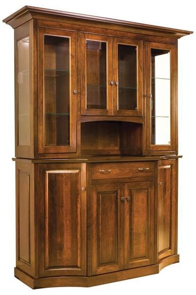 Amish Alicante Transitional Buffet with Hutch