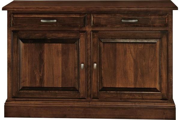 Amish Talbatton Sofa Table Handcrafted From Brown Maple Wood with Earthtone Finish