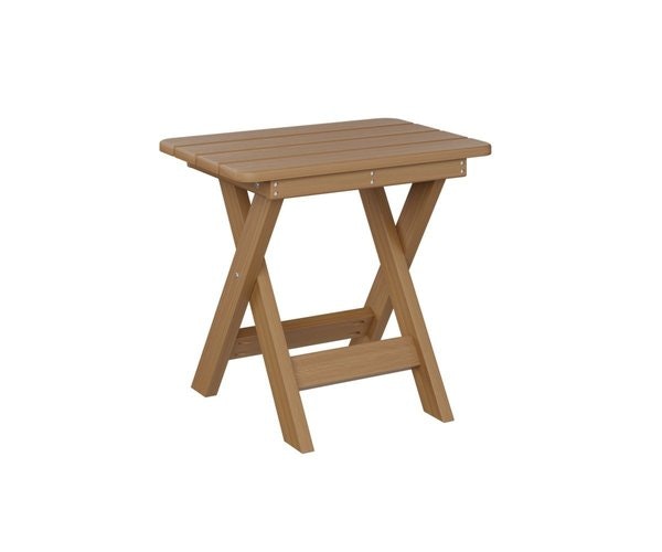American Made Berlin Gardens Folding Poly End Table