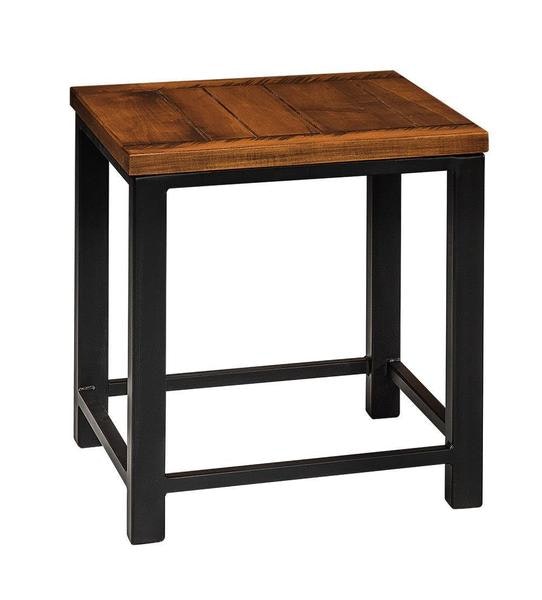 Amish Veguita End Table with Plank Top