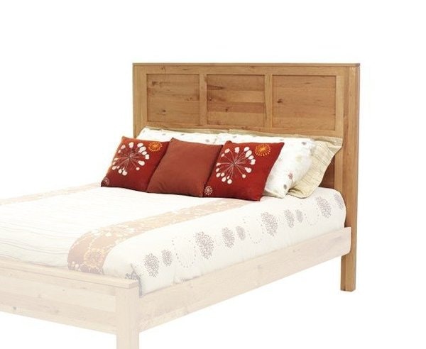 Amish Gregory Panel Bed - Headboard Only shown in Rustic Cherry with Natural Hand-Rubbed Finish