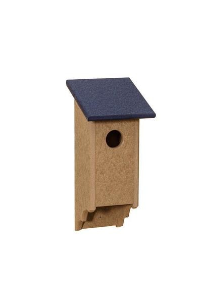 Amish Recycled Plastic Poly Fence Mounted Birdhouse