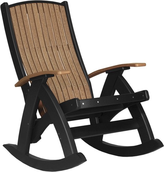 Amish Handcrafted LuxCraft Poly Comfort Rocker