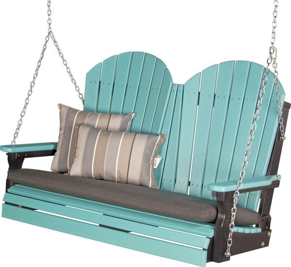 LuxCraft 4' Adirondack Poly Swing