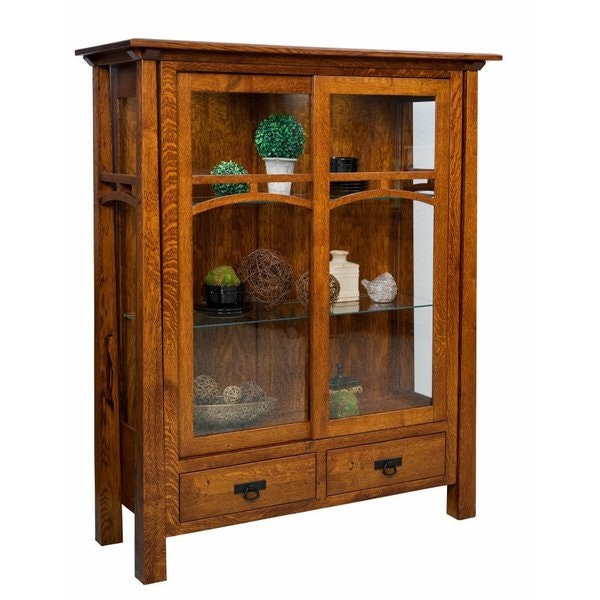 Amish Davidson Curio Cabinet