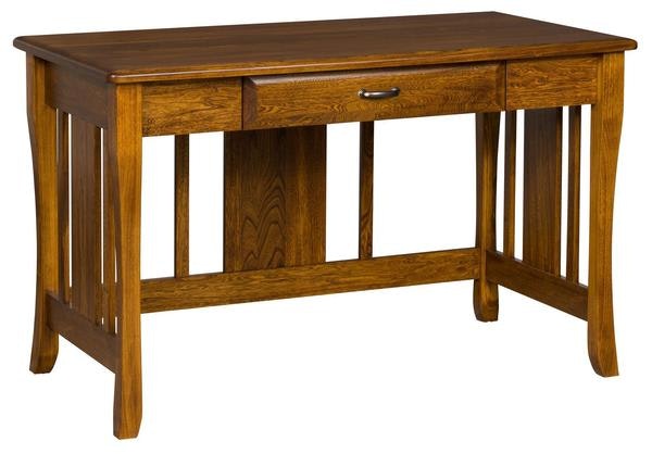 Amish Kingsman 48" Writing Desk with One Drawer