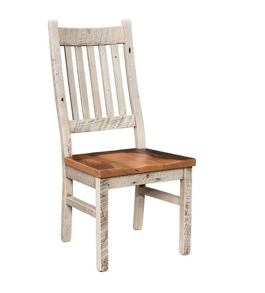 Amish Reclaimed Barnwood Farmhouse Dining Chair