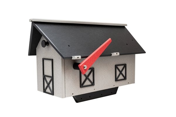 Amish Made Eco Friendly Poly Lumber Mailbox