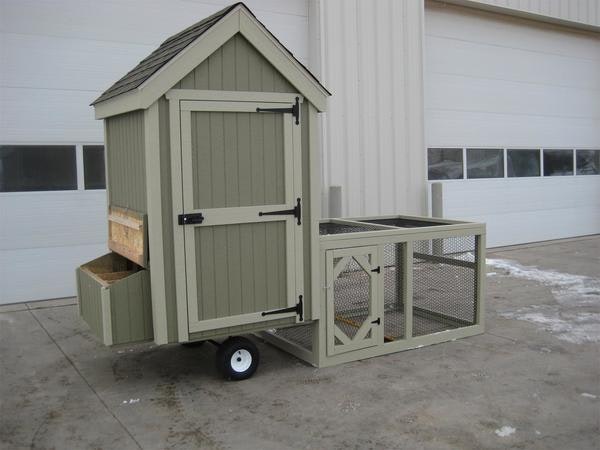 American Made Gable Run Chicken Coop Kit