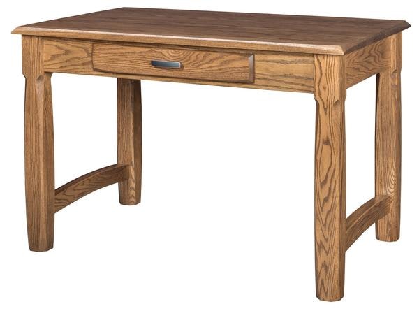Amish Kumberlin Library Desk with Optional Organizer Tower