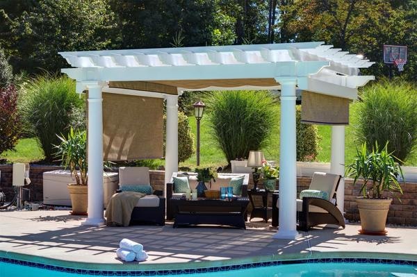 Amish Artisan Vinyl Pergola Kit