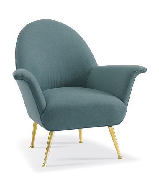 Precedent Mid Century Modern Barrett Accent Chair