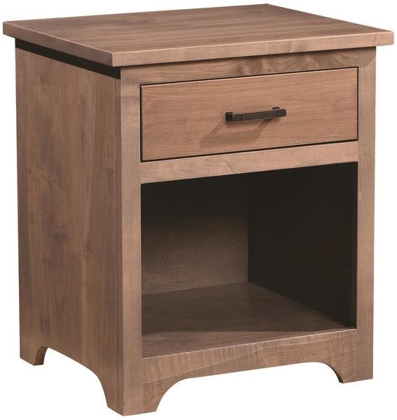 Amish Novi Shaker One-Drawer Nightstand
