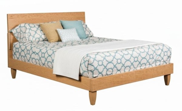 Amish Cullen Mid-Century Modern Platform Bed