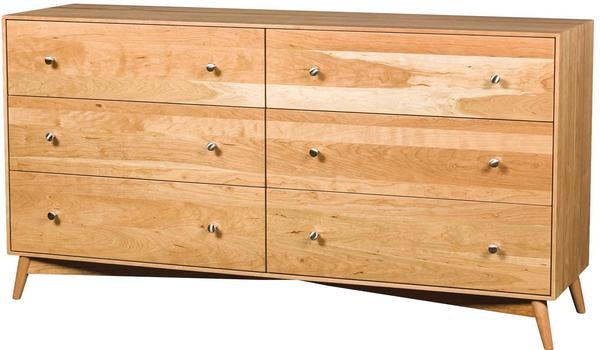Amish Cullen Mid-Century Modern Dresser