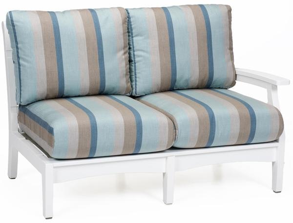Berlin Gardens Classic Terrace Left Arm Loveseat