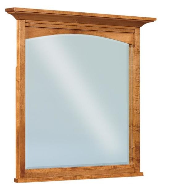 Amish 41 3/4 Wide Torrent Mission Beveled Arch Mirror