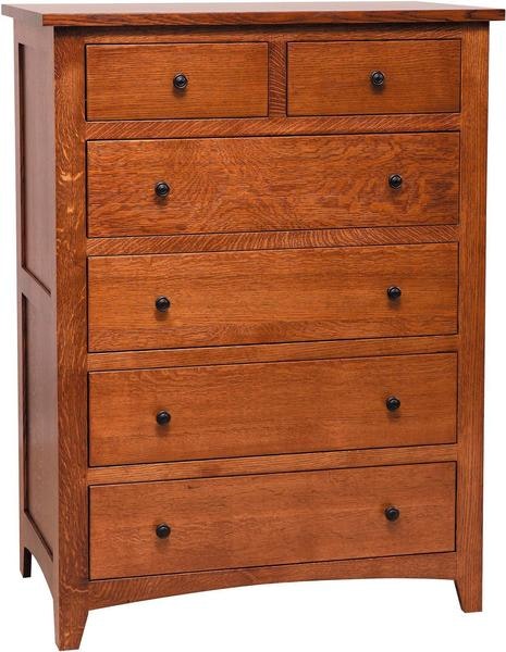 Amish Handies Peak Mission Chest of Drawers