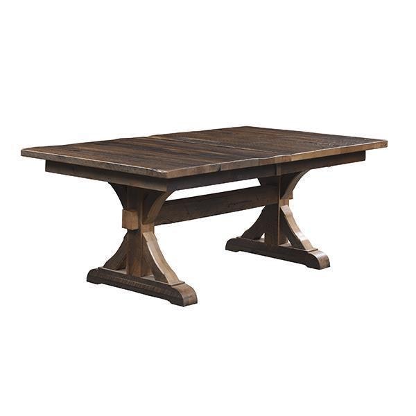 Amish Bristol Extension Reclaimed Barn Wood Table