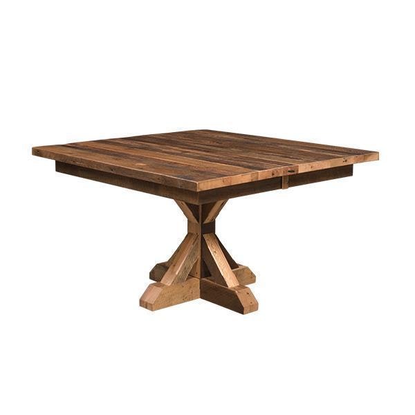 Amish Norwich Extension Reclaimed Barn Wood Table