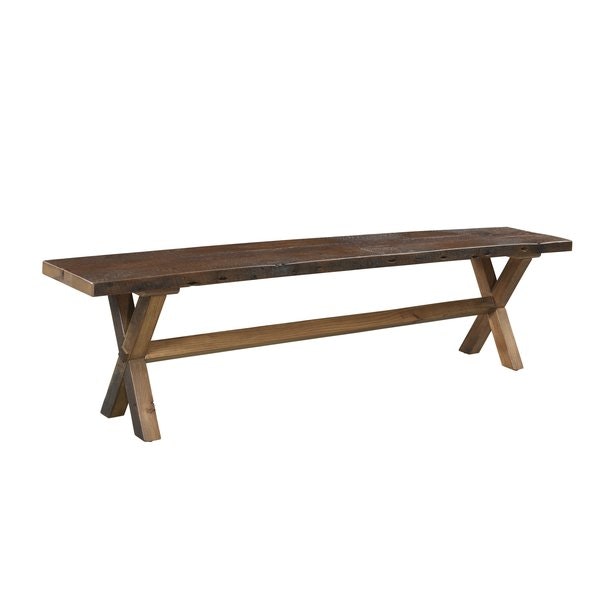 Amish Buxton Barn Wood Dining Bench