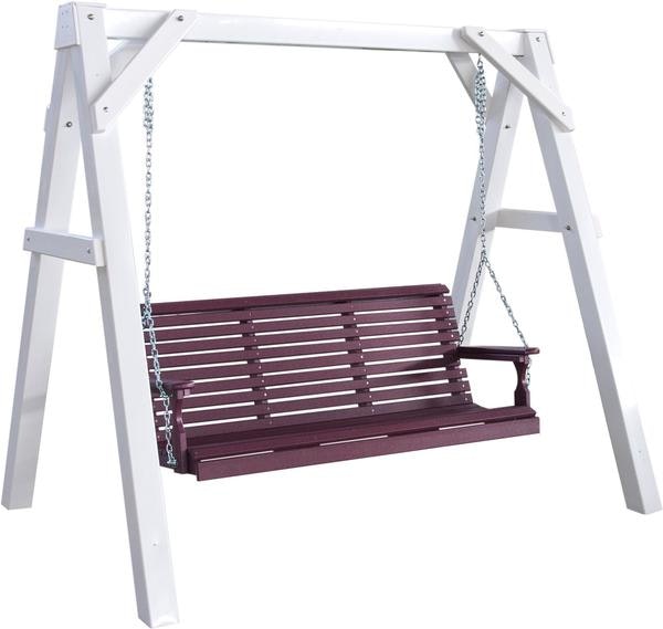LuxCraft A-Frame Vinyl Swing Stand