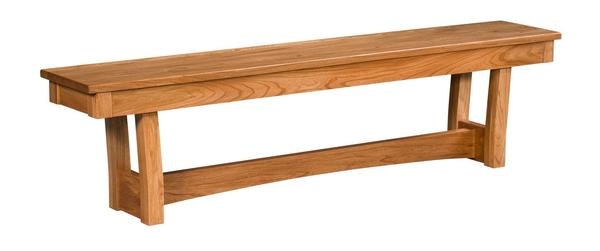 Amish Sarasota Trestle Dining Bench