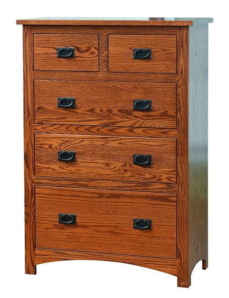 Quick-Ship-Amish-Siesta-Mission-Chest-of-Drawers-in-Oak-Wood