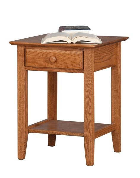 Amish Nebo Shaker Basic Nightstand