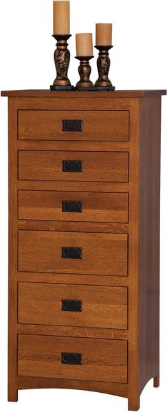 Amish Woodland Mission Lingerie Chest