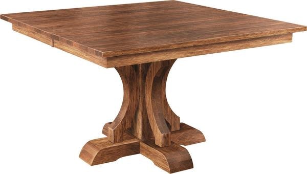 Amish Franklin Single Pedestal Dining Table