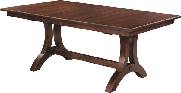 Memphis Trestle Dining Room Table from DutchCrafters Amish Furniture