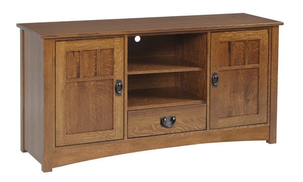 Amish Liberty Mission Open Center TV Stand