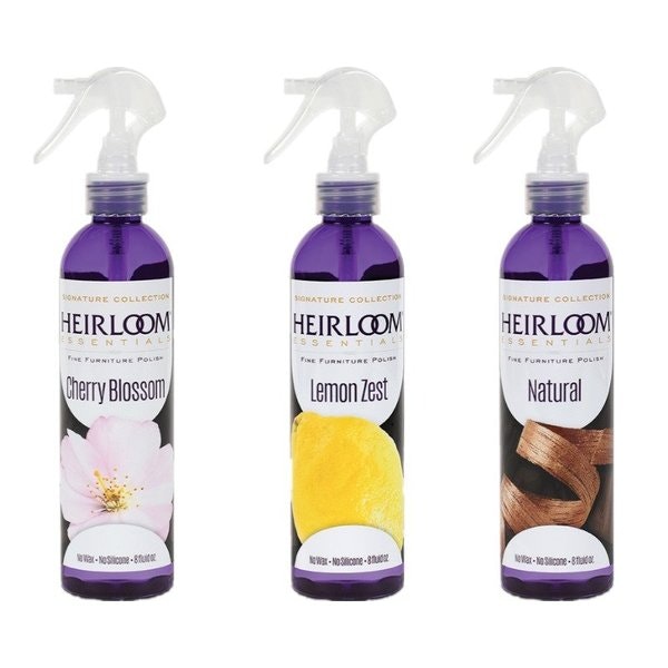 American Made Heirloom Essentials 3-Pack Furniture Polish Set  In-stock - Choose Your Scents