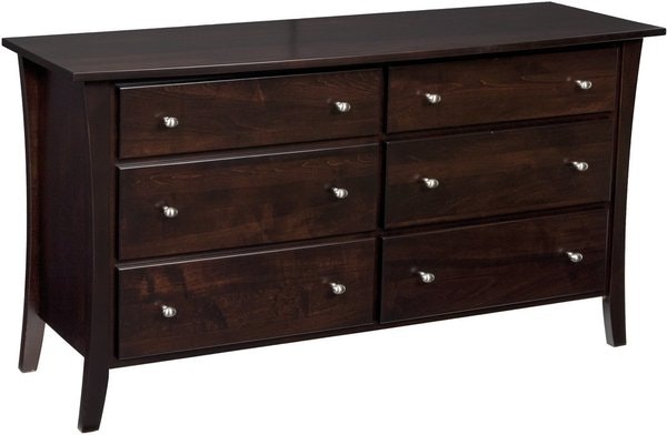Amish Kid's Delray Dresser with Optional Mirror