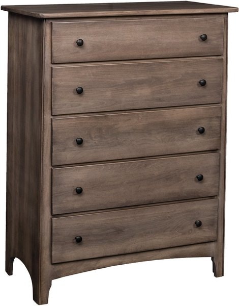 Amish Avalon Shaker Kid's 5-Drawer Chest