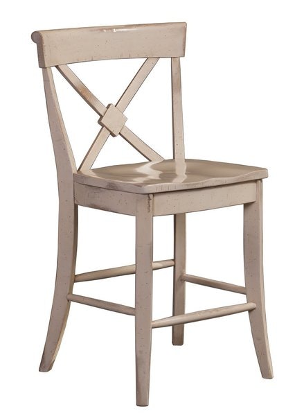 Amish Kamiah X-Back Counter and Bar Stool