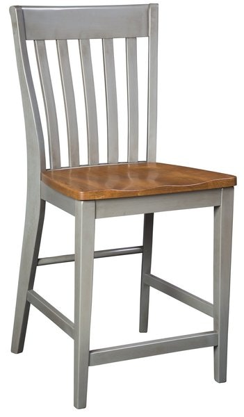 Amish Kendallville Solid Wood Counter Stool