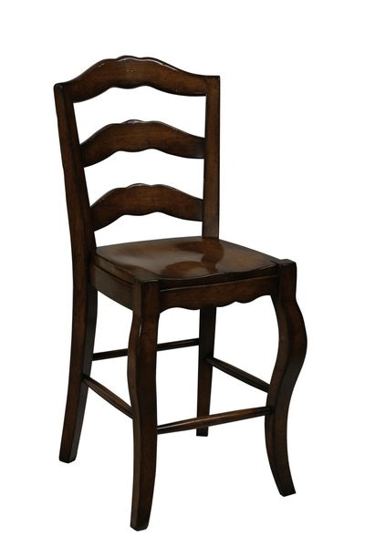Amish Camas French Ladder Back Counter and Bar Stool