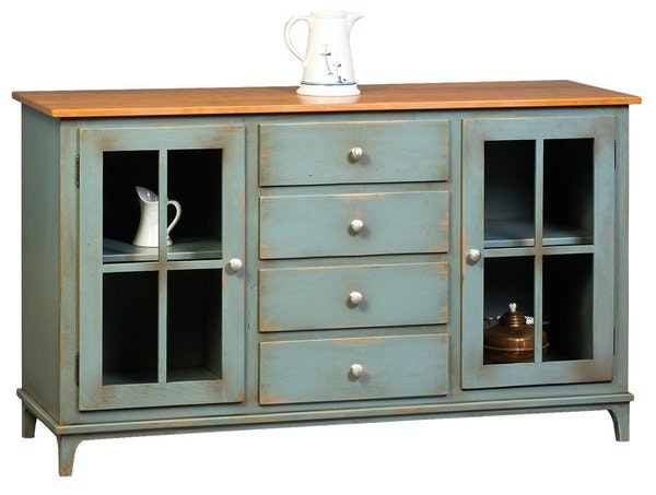 Amish 60" Wide Rydal Solid Wood Sideboard