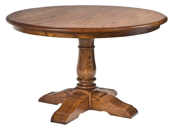 Amish Jafferson Valley Single Pedestal Dining Table
