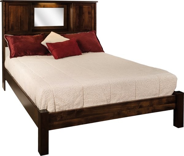 Amish Mt. Osos Bookcase Bed