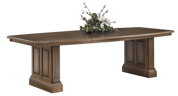 Amish Caldwell Maple Wood 48" x 108" Conference Table - Quick Ship